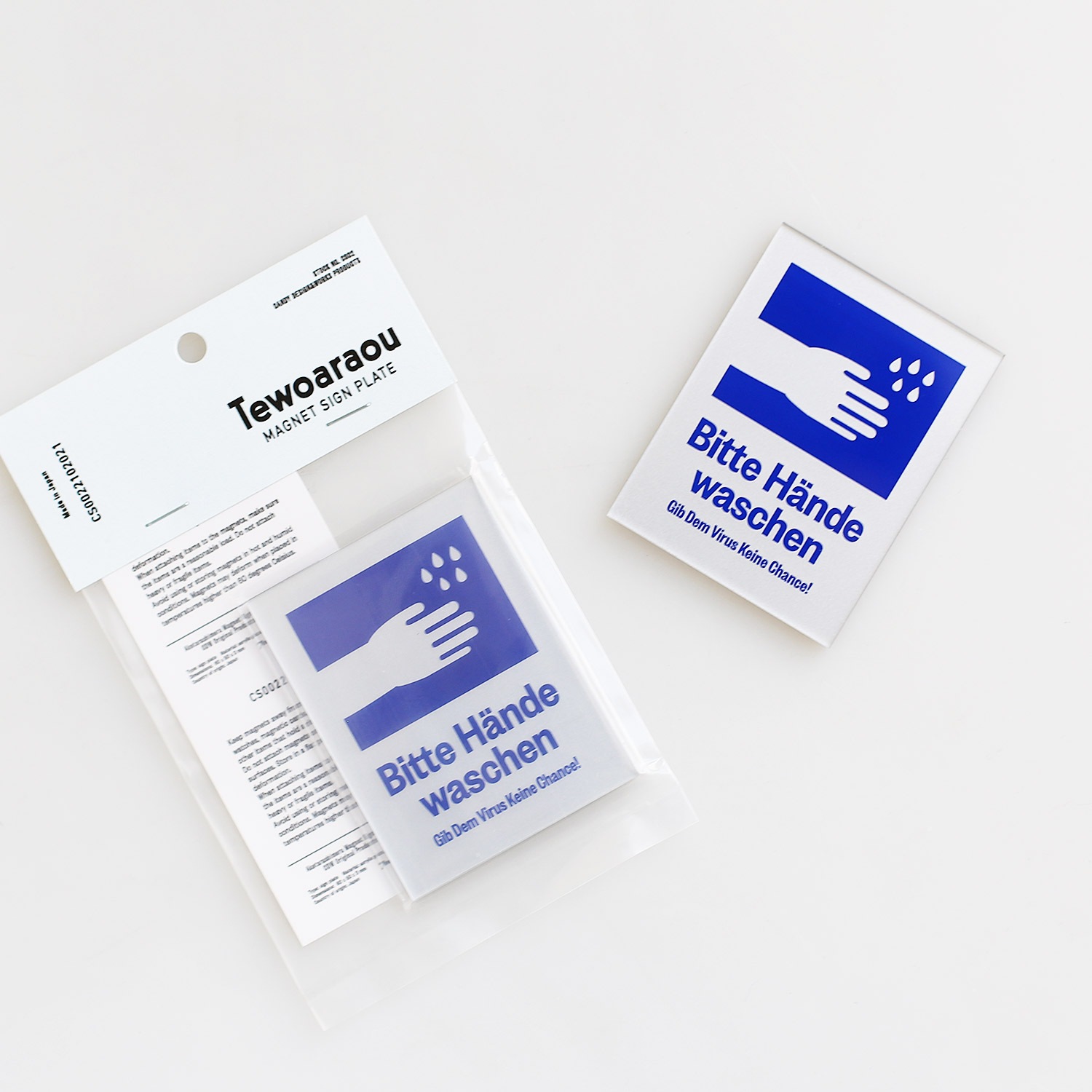 CANDY DESIGN&WORKS　キャンディデザイン＆ワークス｜Tewoaraou マグネットプレート