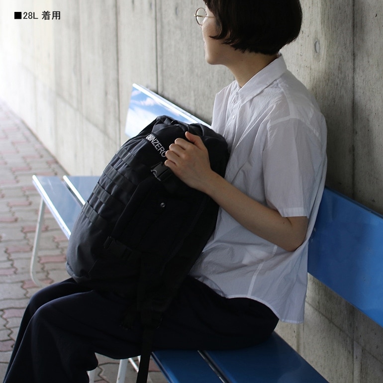 cabin zero キャビンゼロ｜MILITARY STYLE 28L　ABSOLUTE BLACK