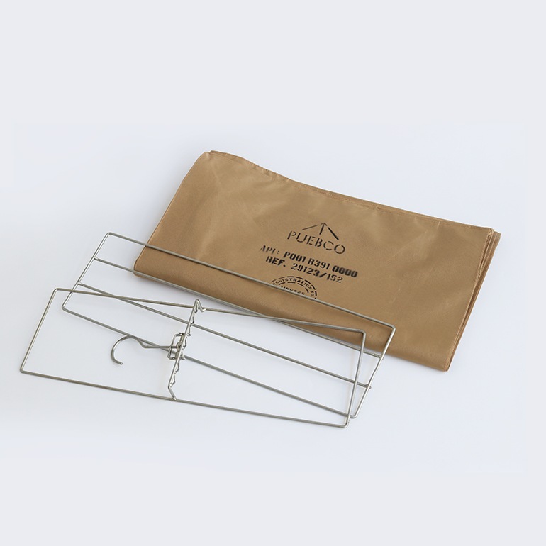 PUEBCO プエブコ｜RUBBERIZED FABRIC HANGING ORGANIZER W/WIRE FRAME / COAT & JACKET