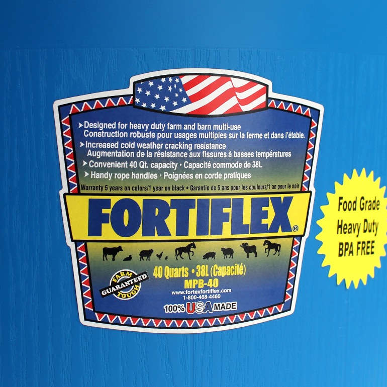 FORTIFLEX フォーティフレックス｜バケツ 38L