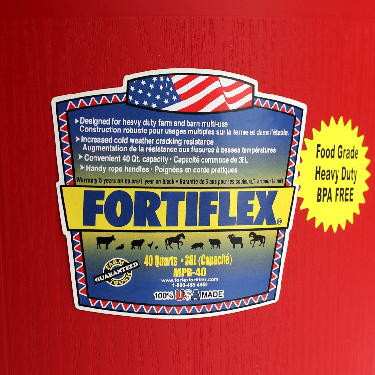FORTIFLEX フォーティフレックス｜バケツ 38L