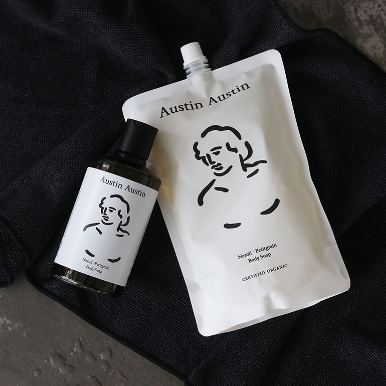 Austin Austin オースティン オースティン｜ネロリ・プチグレン ボディソープ 600ml pouch 詰替用【リフィル単品】