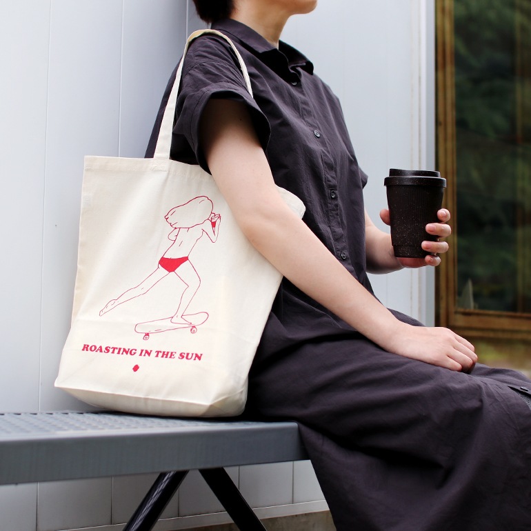 【取扱終了/在庫限り】COFFEE SUPREME コーヒースプリーム｜SKATER GIRL TOTE BAG
