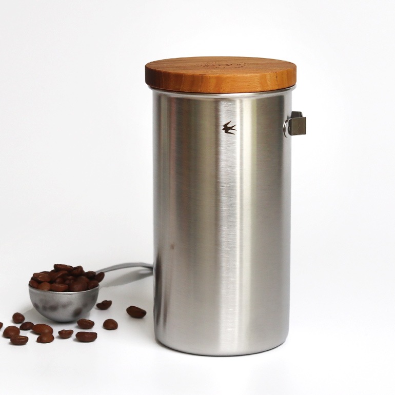 GLOCAL STANDARD PRODUCTS グローカルスタンダードプロダクツ｜ツバメ キャニスター(long hook付/シルバー)