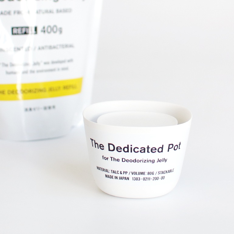 THE ザ｜THE 消臭ゼリー by きえ～る 専用ポット【ケース単品】