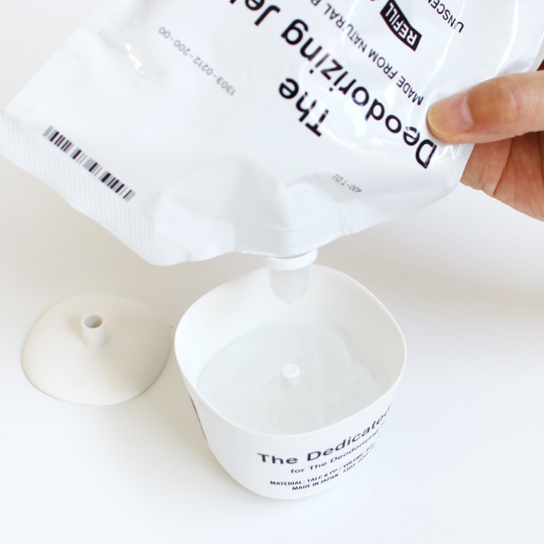 THE ザ｜THE 消臭ゼリー by きえ～る 専用ポット【ケース単品】