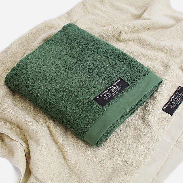 【取扱い終了/セール】PACIFIC FURNITURE SERVICE パシフィックファニチャーサービス｜ORGANIC COTTON BEACH TOWEL オーガニックコットンビーチタオル