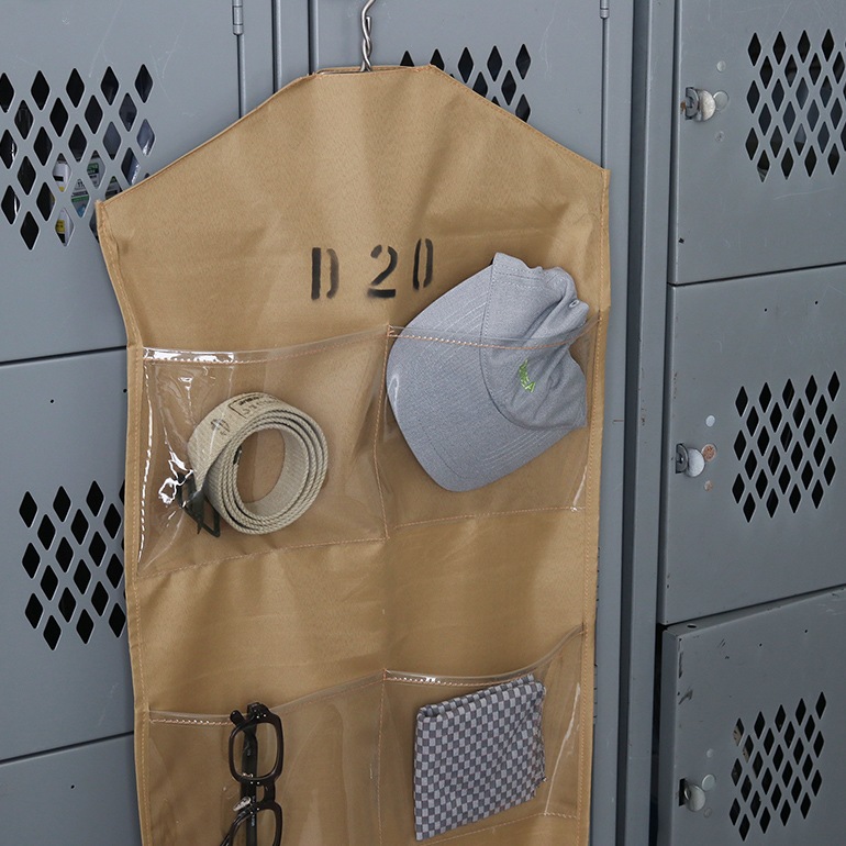 PUEBCO プエブコ｜RUBBERIZED FABRIC HANGING ORGANIZER / ACCESSORY 4pockets/8Pockets