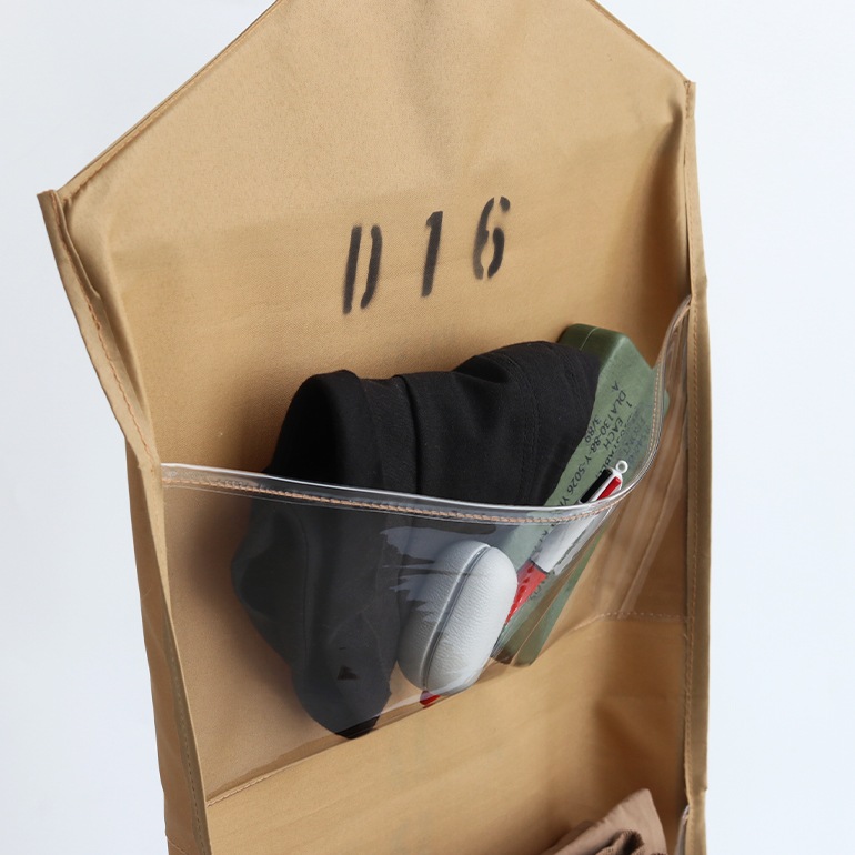 PUEBCO プエブコ｜RUBBERIZED FABRIC HANGING ORGANIZER / ACCESSORY 4pockets/8Pockets