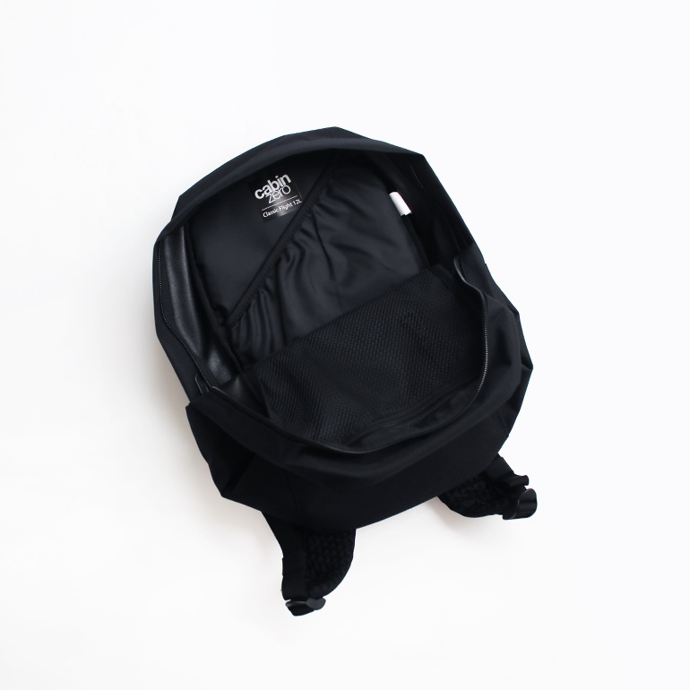 cabin zero キャビンゼロ｜CLASSIC Flight Backpack 12L　ABSOLUTE BLACK