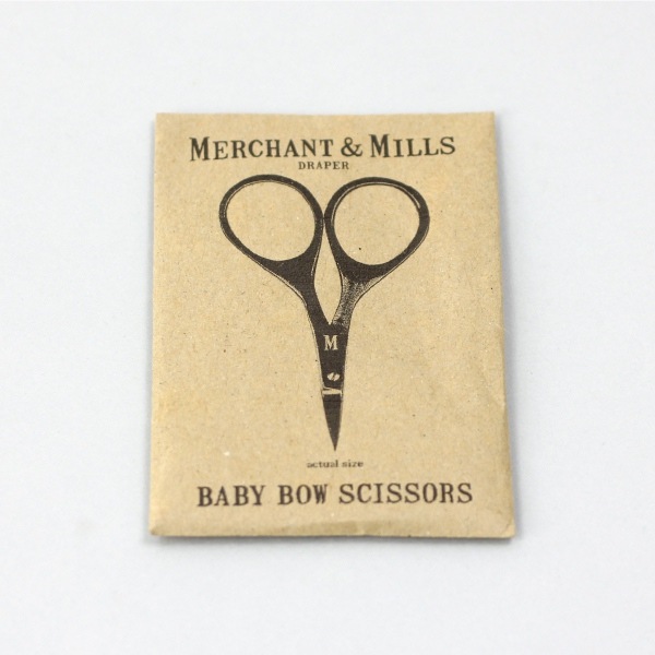 MERCHANT&MILLS マーチャン&ミルズ｜BABY BOW BLACK SCISSORS ミニ糸
