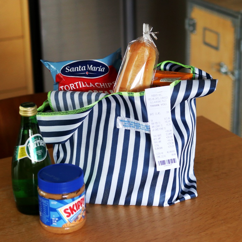 PUEBCO プエブコ｜SCHOOL TIE FABRIC BAG