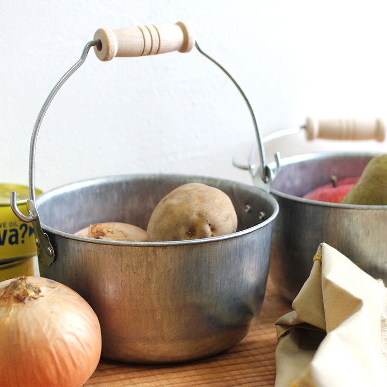 松野屋 まつのや｜トタン豆バケツ 小