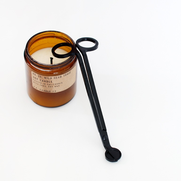 P.F.Candle CO. ピーエフキャンドル｜Wick Trimmer BLACK (キャンドル用はさみ)