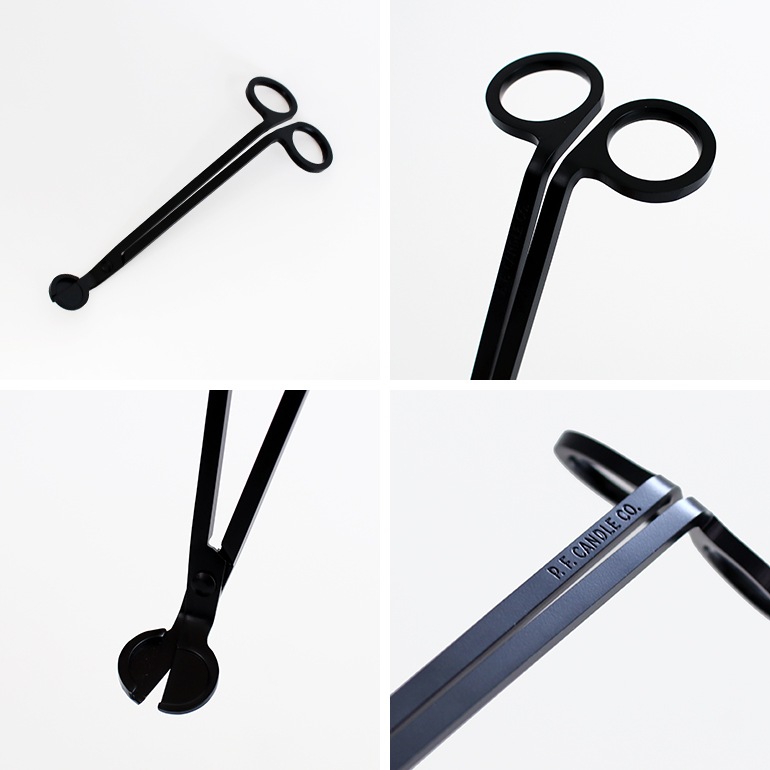 P.F.Candle CO. ピーエフキャンドル｜Wick Trimmer BLACK (キャンドル用はさみ)