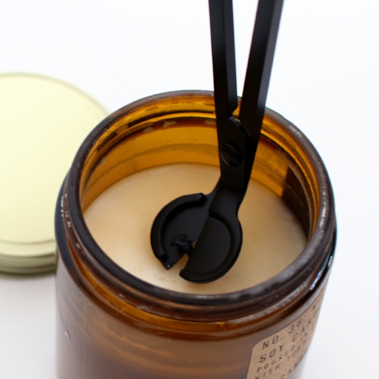 P.F.Candle CO. ピーエフキャンドル｜Wick Trimmer BLACK (キャンドル用はさみ)