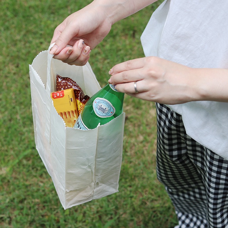 PUEBCO プエブコ｜GROCERY BAG WITH HANDLE Small