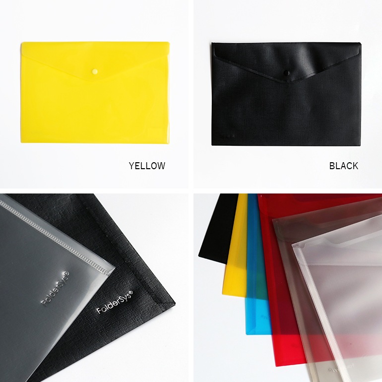 FolderSys フォルダーシス｜Transparent Pocket【A4】