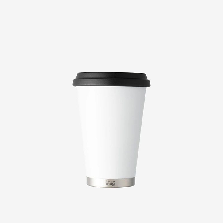 【取扱い終了/セール】thermo mug サーモマグ｜MOBILE TUMBLER MINI (WHITE)