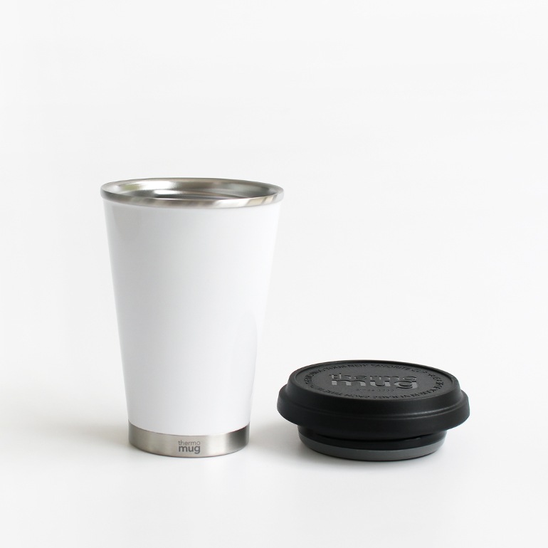 【取扱い終了/セール】thermo mug サーモマグ｜MOBILE TUMBLER MINI (WHITE)