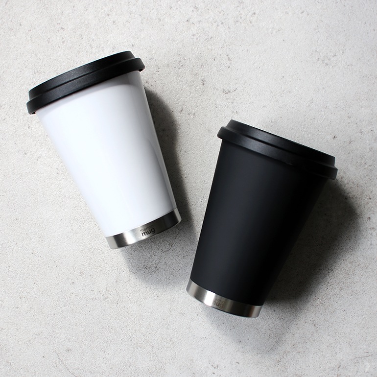 【取扱い終了/セール】thermo mug サーモマグ｜MOBILE TUMBLER MINI (WHITE)