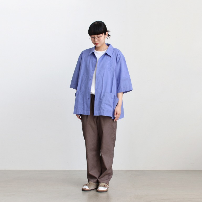 VOIRY ヴォイリー｜CB SHIRTS-B S/S BLACK
