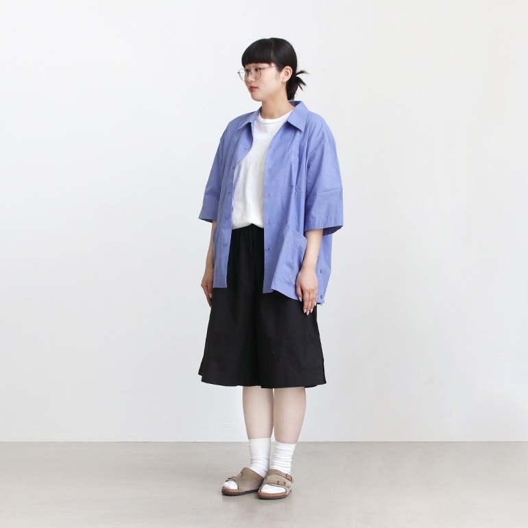 VOIRY ヴォイリー｜CB SHIRTS-B S/S BLACK