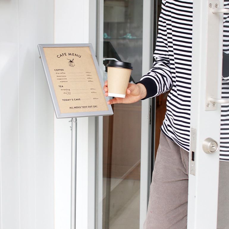 SIGN STAND A4