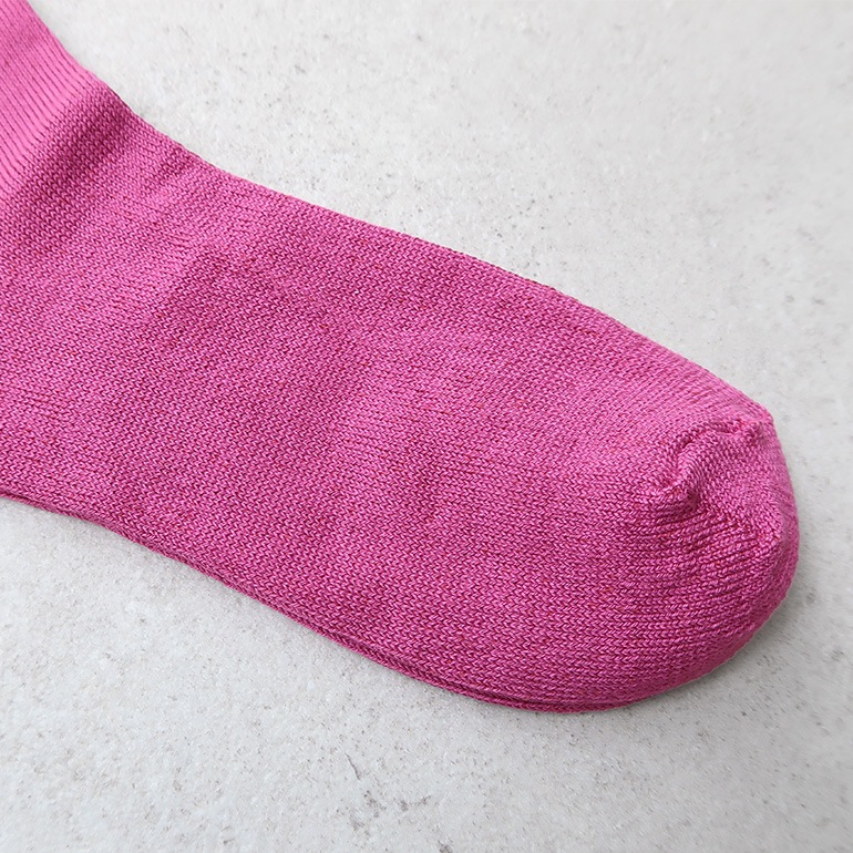decka quality socks デカクォリティソックス｜Mercerized Socks GIZA Cotton パープル