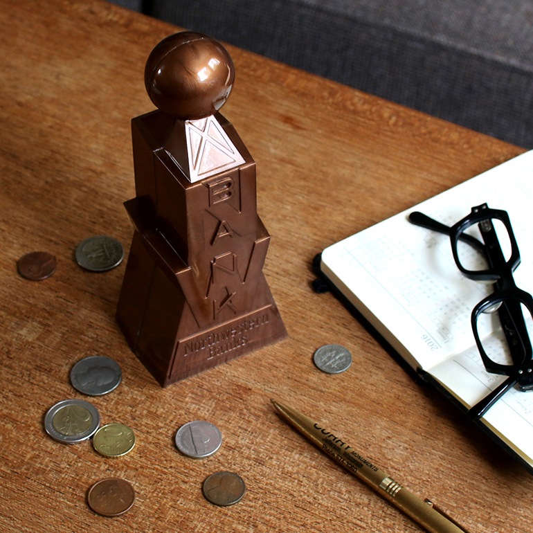 VINTAGE｜Northwestern Bank 貯金箱