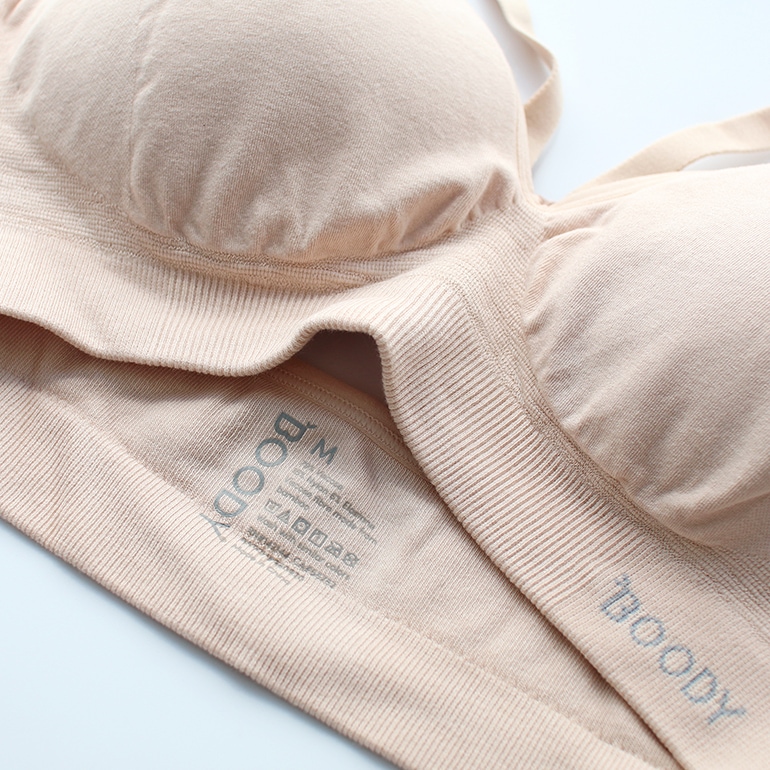 Boody ブーディー｜ワイヤレスTシャツブラ【全3色】
