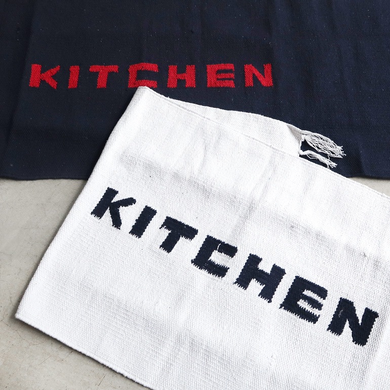 PUEBCO プエブコ｜HANDLOOMED RECYCLE YARN KITCHEN MAT キッチンマット