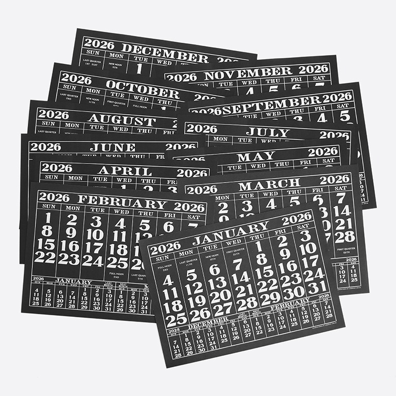 LABOR DAY レイバーデイ｜ORIGINAL CALENDAR 2026(ウッドフレームセット)