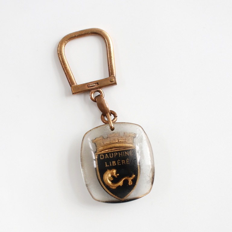 VINTAGE｜BOURBON キーホルダー【Le Dauphine Libere】