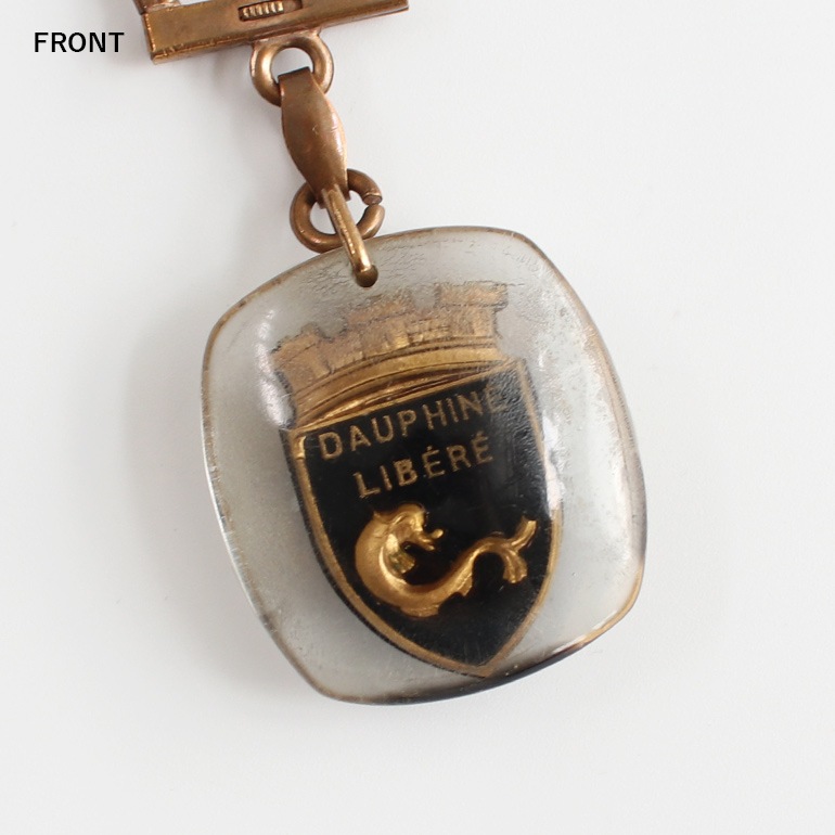 VINTAGE｜BOURBON キーホルダー【Le Dauphine Libere】