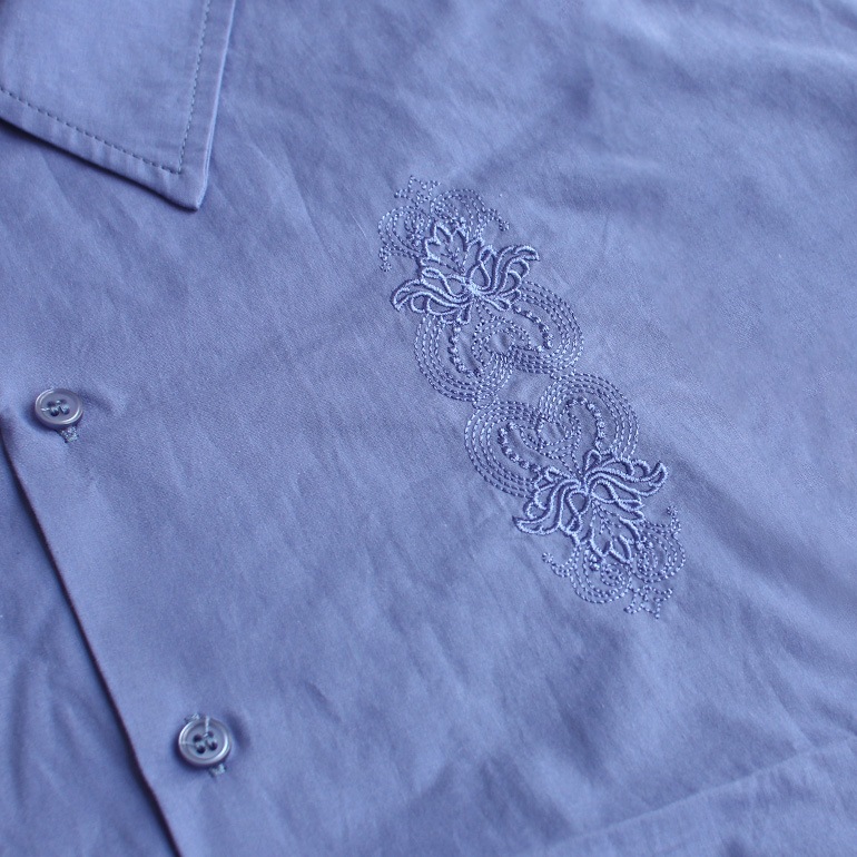 VOIRY ヴォイリー｜CB SHIRTS-B S/S F-BLUE