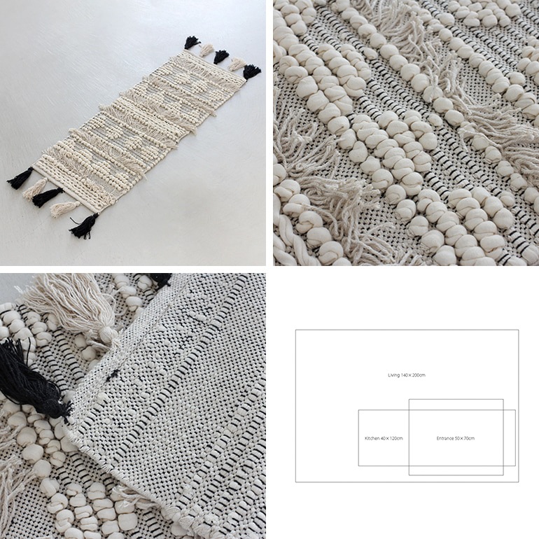 amabro アマブロ｜FLINGE RUG-Kitchen