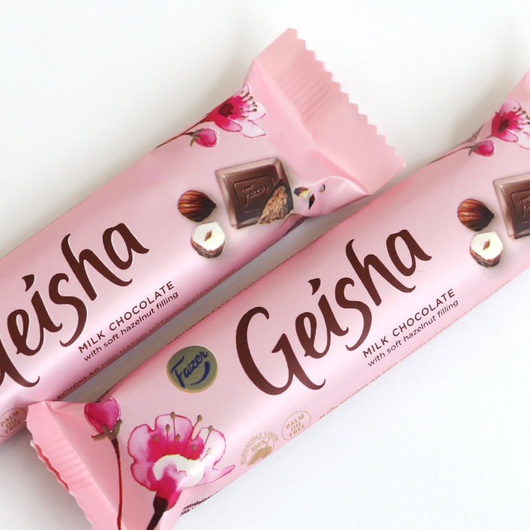 Fazer ファッツェル｜ゲイシャ ミルクチョコレートバー (1個)