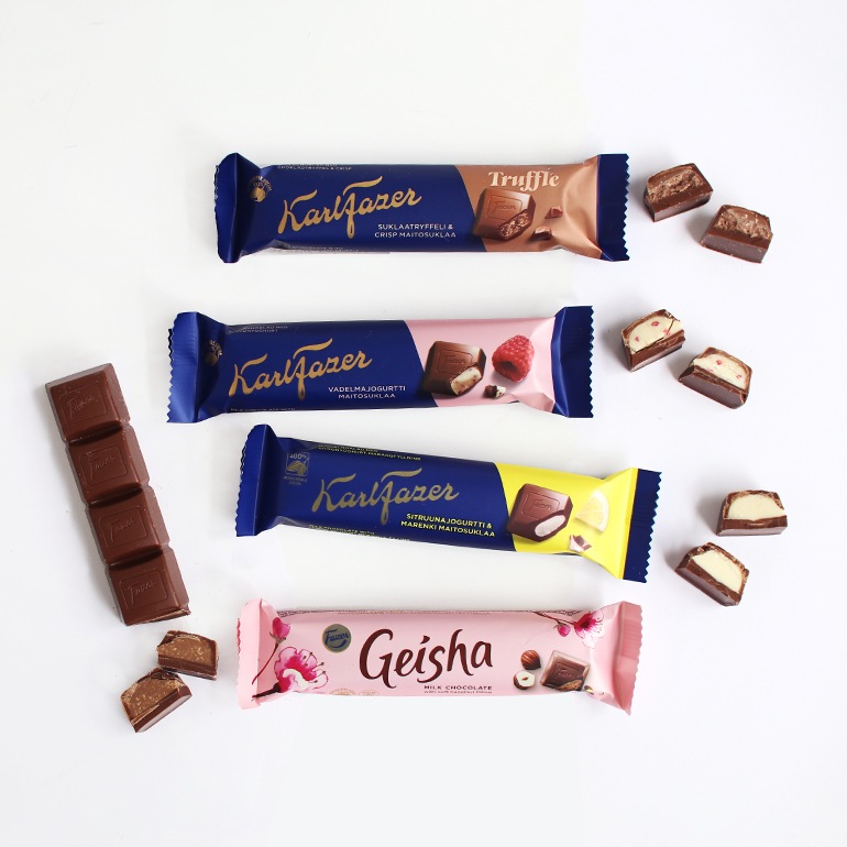 Fazer ファッツェル｜ゲイシャ ミルクチョコレートバー (1個)