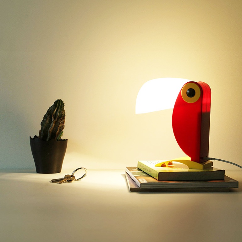Linea Zero リネア ゼロ｜TOUCAN LAMP Red