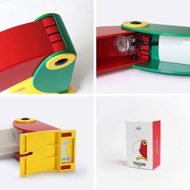 Linea Zero リネア ゼロ｜TOUCAN LAMP Red