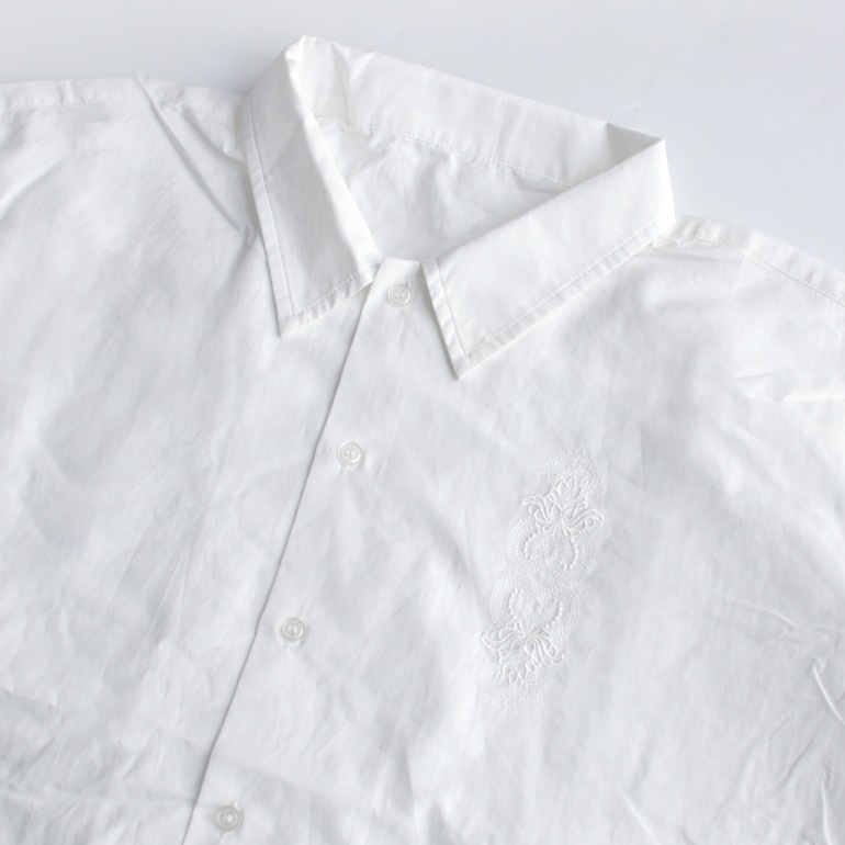 VOIRY ヴォイリー｜CB SHIRTS-B S/S O-WHITE