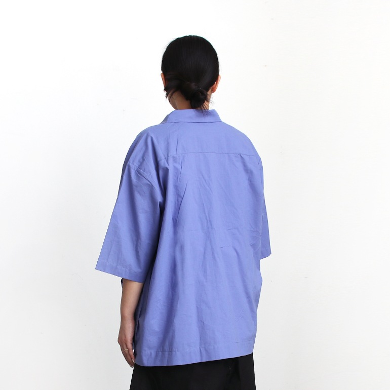 VOIRY ヴォイリー｜CB SHIRTS-B S/S O-WHITE