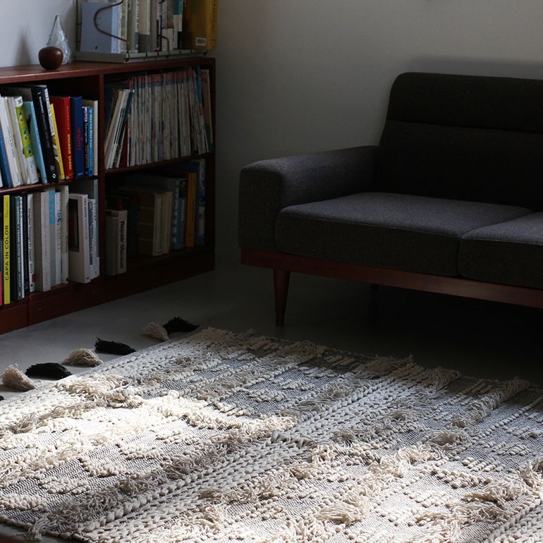 amabro アマブロ｜FLINGE RUG-Living