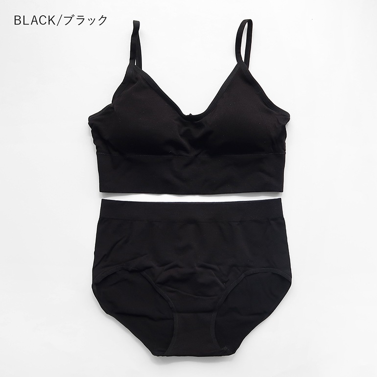 【セット割引】Boody ブーディー｜リヨライトリブローバックブラ&ショーツSET【全3色】