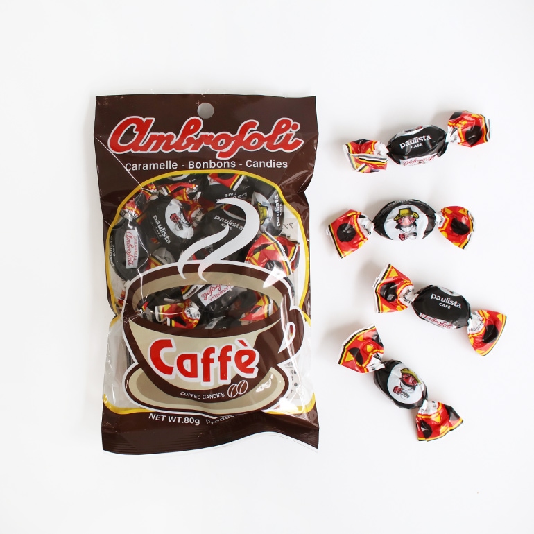Ambrosoli アンブロッソリー｜コーヒーキャンディ 袋入り(80g)