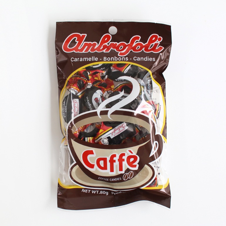 Ambrosoli アンブロッソリー｜コーヒーキャンディ 袋入り(80g)