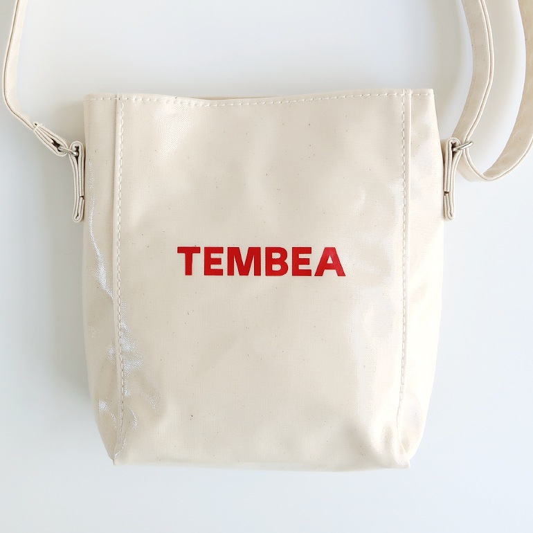 TEMBEA テンベア ワンショルダー キャンバス バッグ ナチュラル シルバー TEMBEA テンベア ワンショルダー キャンバス バッグ ナチュラル