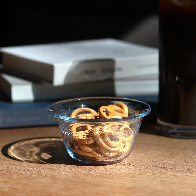 VINTAGE｜Fire-King サファイヤブルー カスタードカップ(1点販売)