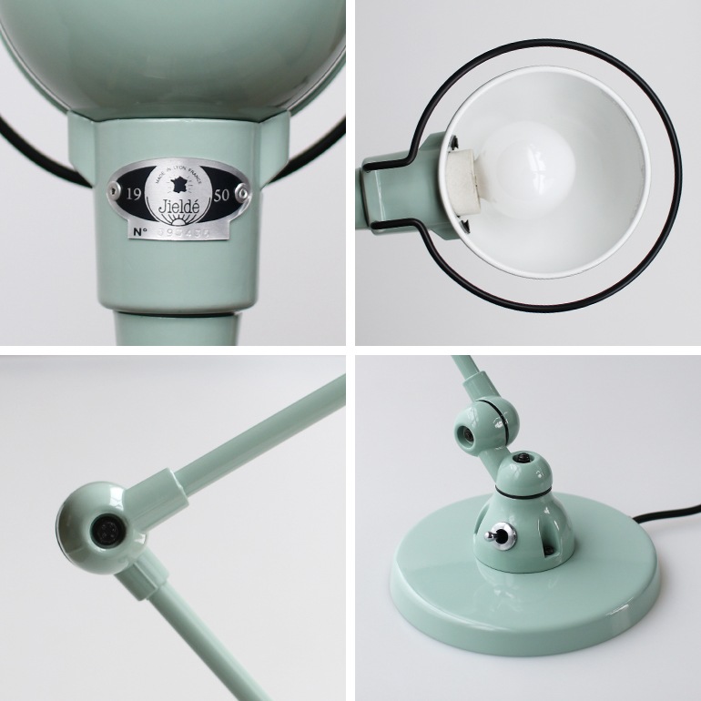 希少！シルバー！33cm パラゴトロン ビンテージ アンティーク　ジェルデ JIELDE ジェルデ｜Desk Lamp Signal (PaleGreen JD333) 通販